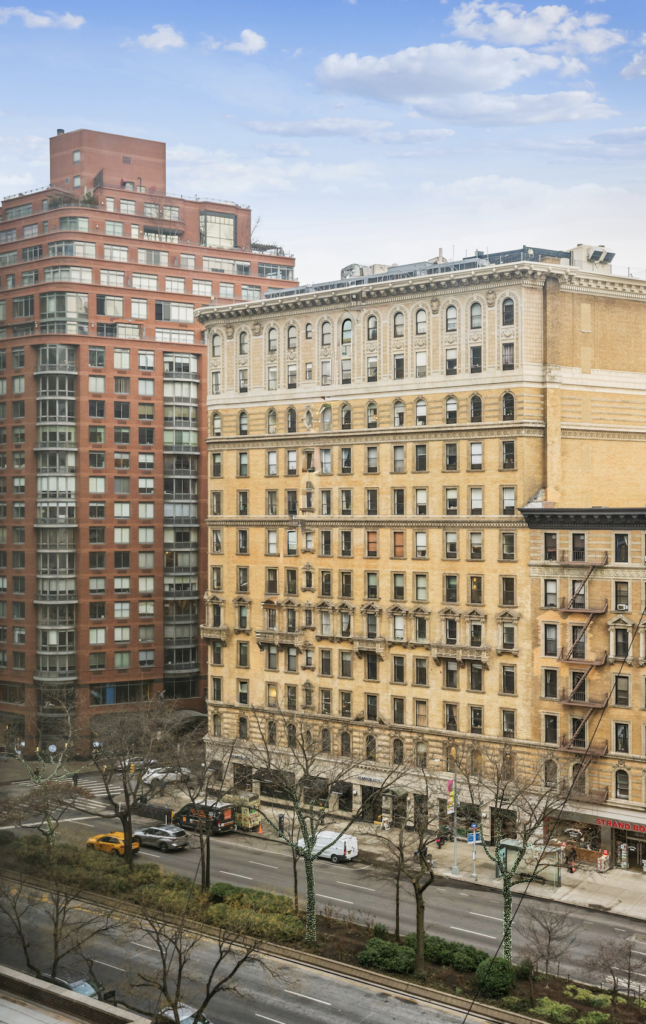 155 West 68th Street bright studio unit #1016 view looking out to Broadway