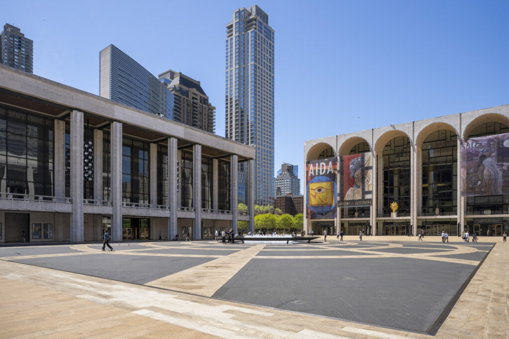 Lincoln Center plaza Upper West Side New York city 10023